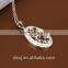 Wholesale fashionable latern indian style oval sterling silver filigree pendant