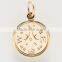zinc alloy charms and pendants 3 dimensional compass charms for bracelet