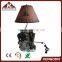 resin craft led table lamp in the shape of bear