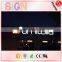 Durable waterproof build up acrylic led illuminated outdoor plastic signage