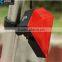 Diamond shaped bike LED rear light USB rechargeable bicycle tail laser light