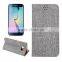 Galaxy S6 Edge Bling Leather Wallet Cover