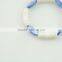 Personalized Resin Jewelry White Birthstone Bracelet