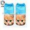 Customized Polyester 3D Photo Sublimation Print Ankle Socks