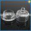 LXHY-CE0825 Glss Butter Dish Dome Covered Butter Dish / Cheese Ball Dish