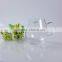 china supplier promotional gift decal logo clear borosilicate glass tea coffee cup with handle