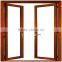 Modern house plans aluminum frame glass folding door/double tempered glass bifold door on alibaba china