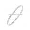 Memories Bangles with Customize Design Word 'LOVE AND LIGHT' with 4mm/7mm Width
