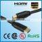 V1.4 HDMI 20cm 19P Male to HDMI 19P Cable Male from china.