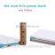 2016 wholesale 2600 mah multi-color power bank,Built-in-cable card