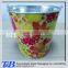 Decorative metal pail, zinc bucket