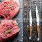Acrylic Handle Laguiole Decorate Bee Steak Knife