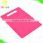 6pcs stainless steel serrated steak knife set with plastic cutting board