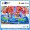 Commercial Octopus Inflatable Water Park Slide ,Pool Water Slide ,Giant Floating Wate Slide