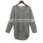 Ladies blouses Long Sleeve Casual Pullover Batwing Pullover Top