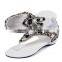 Diamond slope with shoes beaded sandals wind
