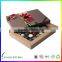 newly gold hot foil stamping black paper chocolate box