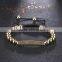 Summer Bars Zircon New style Men girl Fashion Micro Inlay CZ Crystal Pave Beads Men Woman Zircons Bar Bangle Bracelets