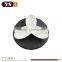 white ceramic creative seasoning dishes with slate set