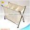 4 Bins Laundry Bags Sorter Cart with wheels and Clothes rack