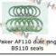 Paker AF110 dust ring BS110 seals for sany putzmeister schwing cifaconcrete pump spare parts