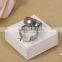 Hot sale superoir quality silver 3161 stainless steel simple cool earrings for men