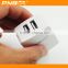 Hot products mini wall charger with us/uk/eu plug dual usb port 5v 2.1a travel charger for phone charger