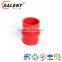 heat pressure heat resistant 89mm silicone hump hose silicone rubber hose red