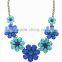 Fashion Flower Statement Necklace Jewelry