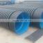 PE material large Diameter Corrugated Drainage Pipe for sewage