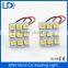 Wholesale Led Roof Lamp 12V Reading Light 5050 9smd with 2 sockets Led Dome Lighting