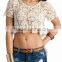Wholesale Long Sleeve Fashion Lace Tops Women