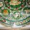 Round Malachite Coffee Table Tops, Pietre Dure Table Top