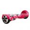 High quality Plastic Panel 2 Wheel Hover Board with bluetooth speaker and LED light