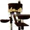 Pawhut Coffee Cream 260cm Cat Tree Kitten Activity Center
