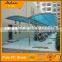 car park roofing clear heat resistant plastic shelter material
