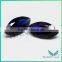 European machine cutting 34# synthetic corundum marquise fake blue sapphire rings
