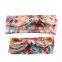Wholesale Promotional Fashion Women and babies Bowknot Printing Hairband