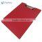 Custom plastic document folder with clip file folder A3/A4 size PVC folder