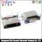 micro 5pin usb connector cut-board type