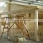 prefabricated living wooden house/villa with a wide gazebo