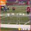 Hot galvanized event crowd control barrier