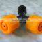 Y sharp water spray nozzles