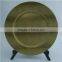 High Quality cheap elegant charger plate gold charger for party