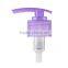 High quality plastic ribbed screw down lotion pump
