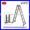 OEM&ODM customized multi-purpose aluminum folding step ladder