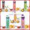 New 900ml Fruit Infuser Tritan Plastic Water Bottle Coffee Bottle Advertising Bottle