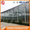 Modern agricultural glass greenhouse with systems made in China
