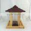 wooden bird feeder in factory /Gazebo pet Feeder