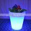 LED furniture led illuminated plastic flower pot led flower pot LTT-CF13